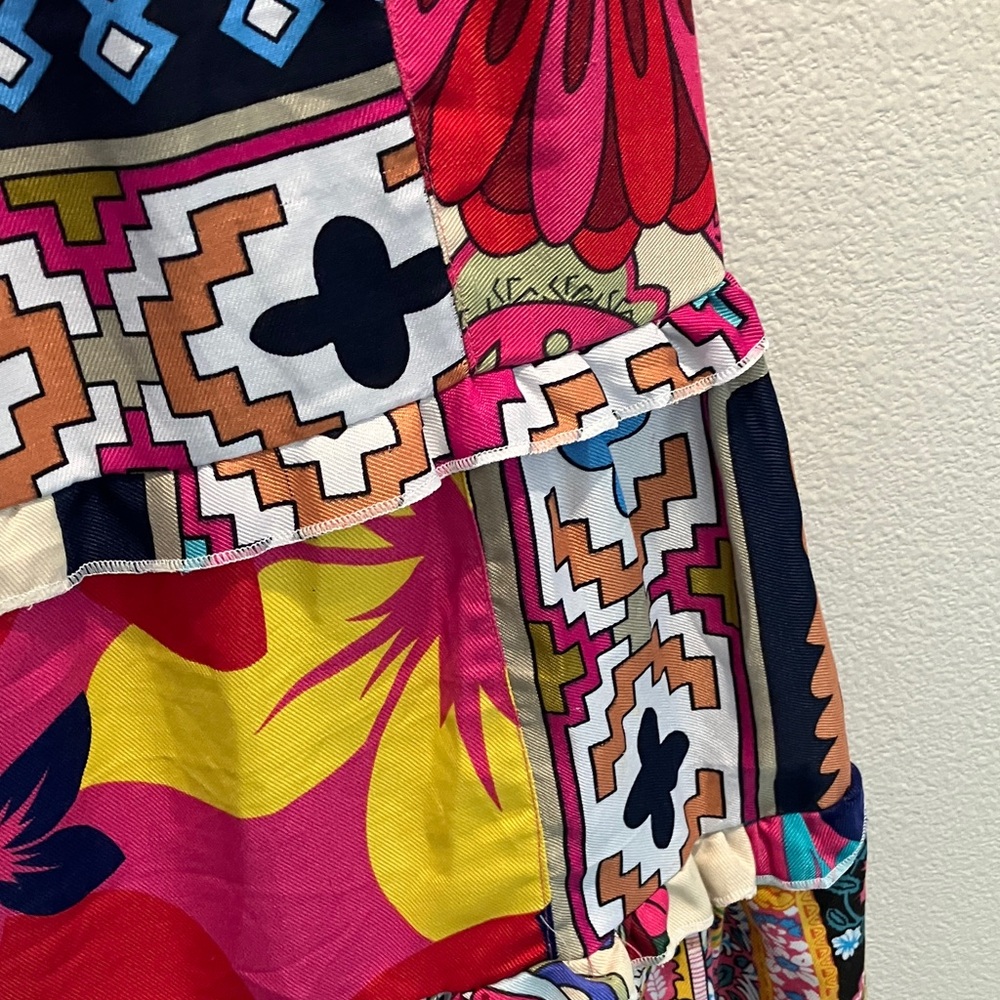 Handmade Colorful Patchwork Maxi Skirt NWOT - Picture 5 of 5